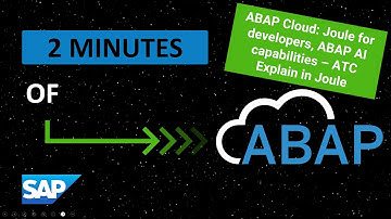 ABAP Cloud: Joule for developers, ABAP AI capabilities - ATC Explain
