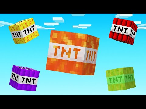 Minecraft but with modded TNT #Shorts