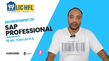 SAP Professional |Associate | RECRUITMENT OF IT PROFESSIONAL