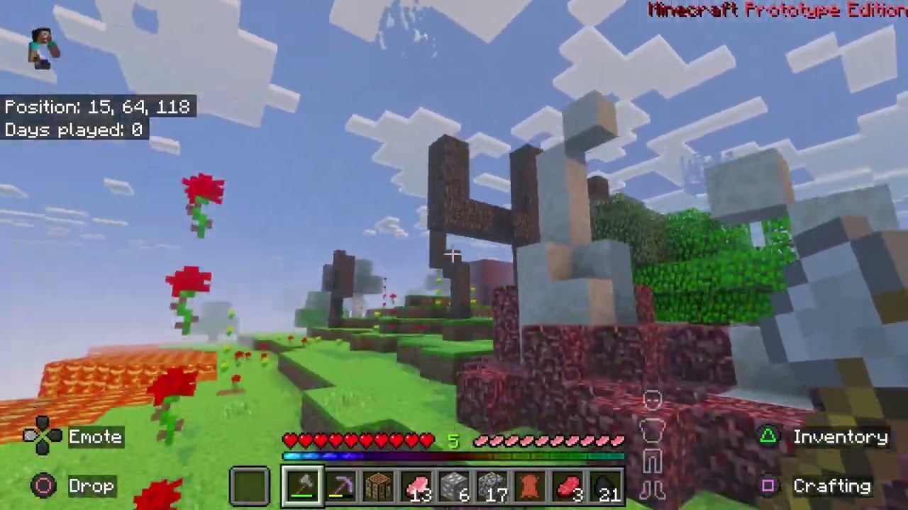 Minecraft prototype Edition episode 1