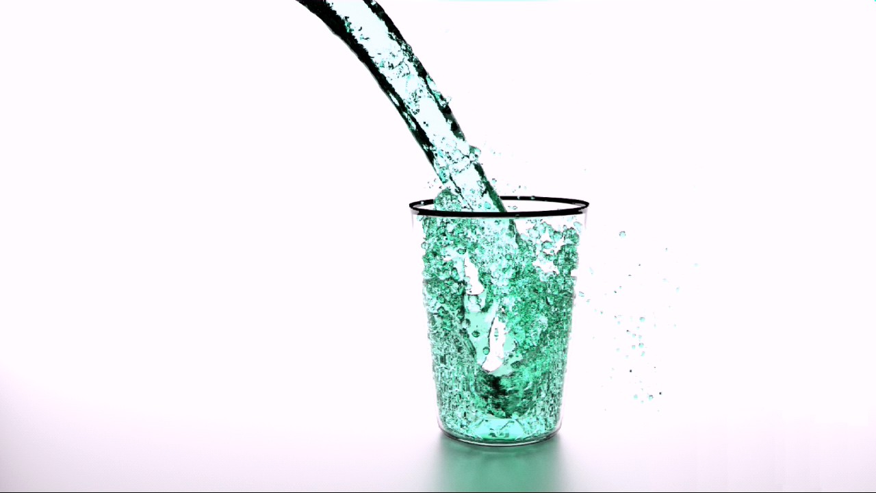 Water pouring in glass - SOUND EFFECT - - YouTube