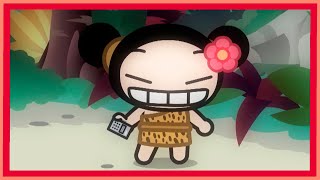 Where and with whom would Pucca go on vacation?