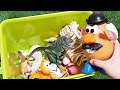 TOY STORY Mr Potato Head assemble! Animals Toys Baby find Mom Learning Video Part14