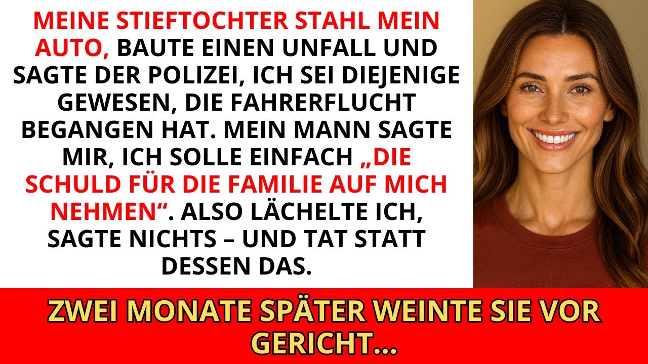 Meine Stieftochter stahl mein Auto und rief die Polizei auf mich.