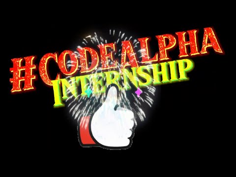 CodeAlpha Internship Project on Full Stack Web Development