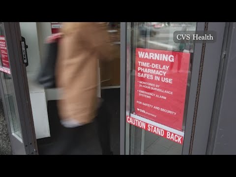 CVS installs time delay safes to limit pharmacy robberies