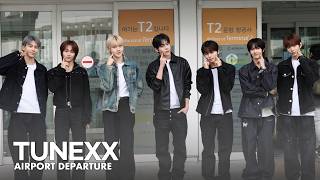 '5세대 힙합 맛집 튜넥스 데뷔 후 첫 출국 | TUNEXX Airport Departure