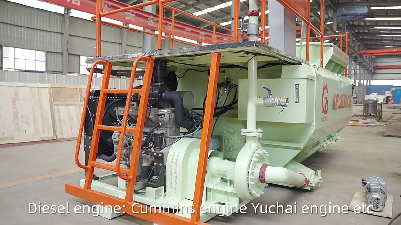 Erosion and sediment control hydroseeder can be used for large-scale revegetation projects