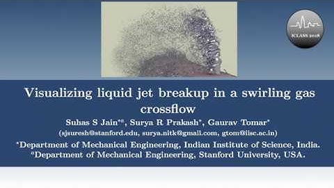 Visualizing liquid jet breakup in a swirling gas crossflow