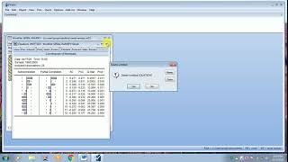 HOW TO DETECT AND REMOVE SERIAL CORRELATION - CORRELOGRAM Q STATISTICS- EVIEWS