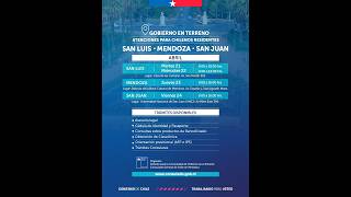 Atenciones a chilenos residentes en San Luis, ...