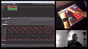 Maschine Bassline and Chords Jam  - Testing Camera Angles
