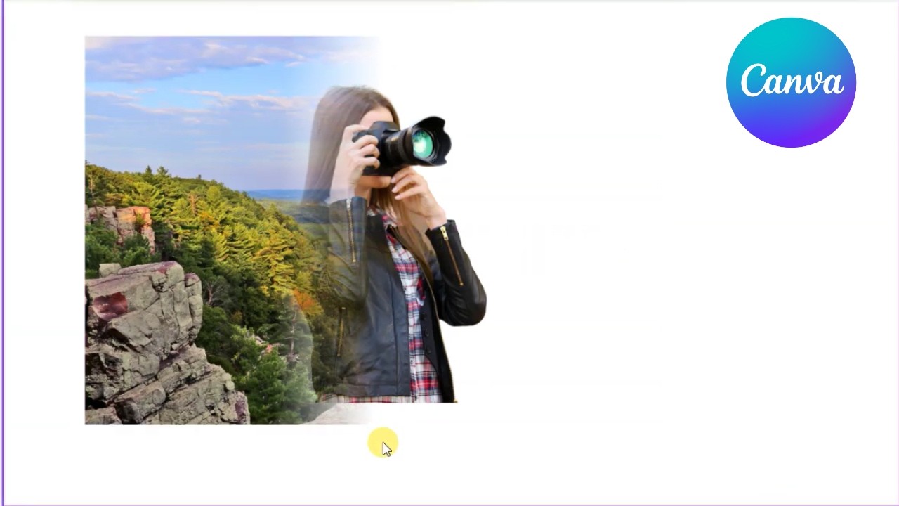 2 way to Create a Double Exposure Effect in Canva - YouTube