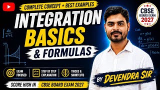 Integration basics and formulas by Devendra Sir#ncert #maths#integration#physicswallah#viral