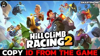 Hill Climb Racing 2: How to Copy Your Unique Player ID? screenshot 3