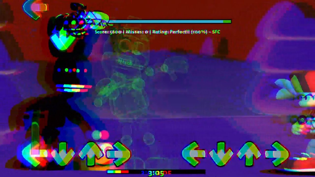 FNF World: A FNaF World FNF Mod! - Say my name (vs Shadow Bonnie) (composed by EZHALT) (FC)