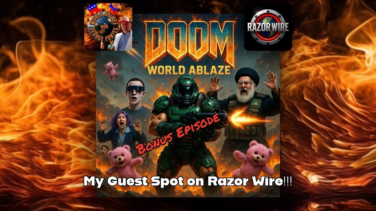 Guest on Razor Wire - Iran, Canada's Assisted Suicide, Brain Cells and Video Games, and Much More