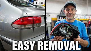 How To Remove Rear Tail/Stop Lights SAAB 900/9-3 1994-2002