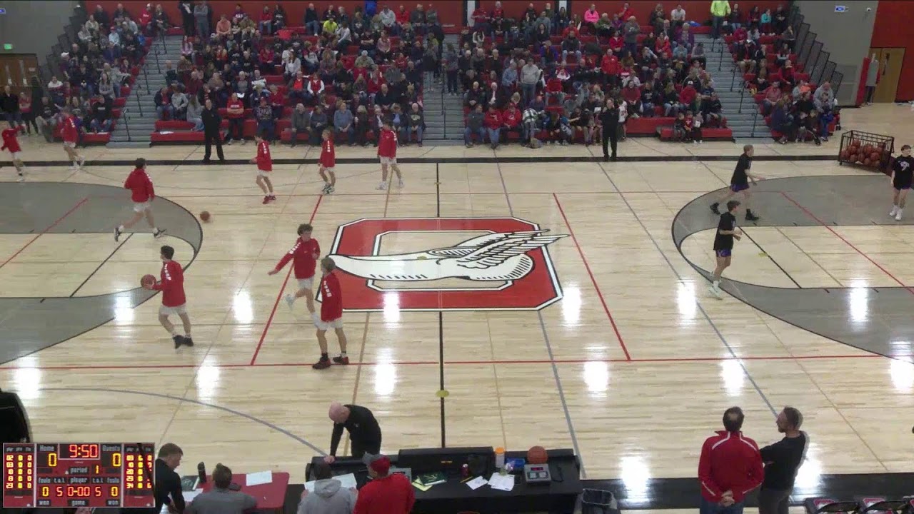 Oostburg High School vs Sheboygan Falls High School Mens JV Basketball