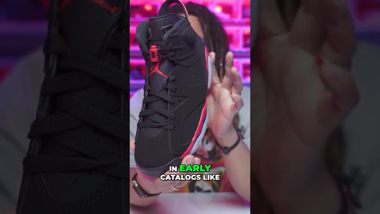 Кроссовки Jordan VI Reverse Infrared: образец 1999 года представлен!