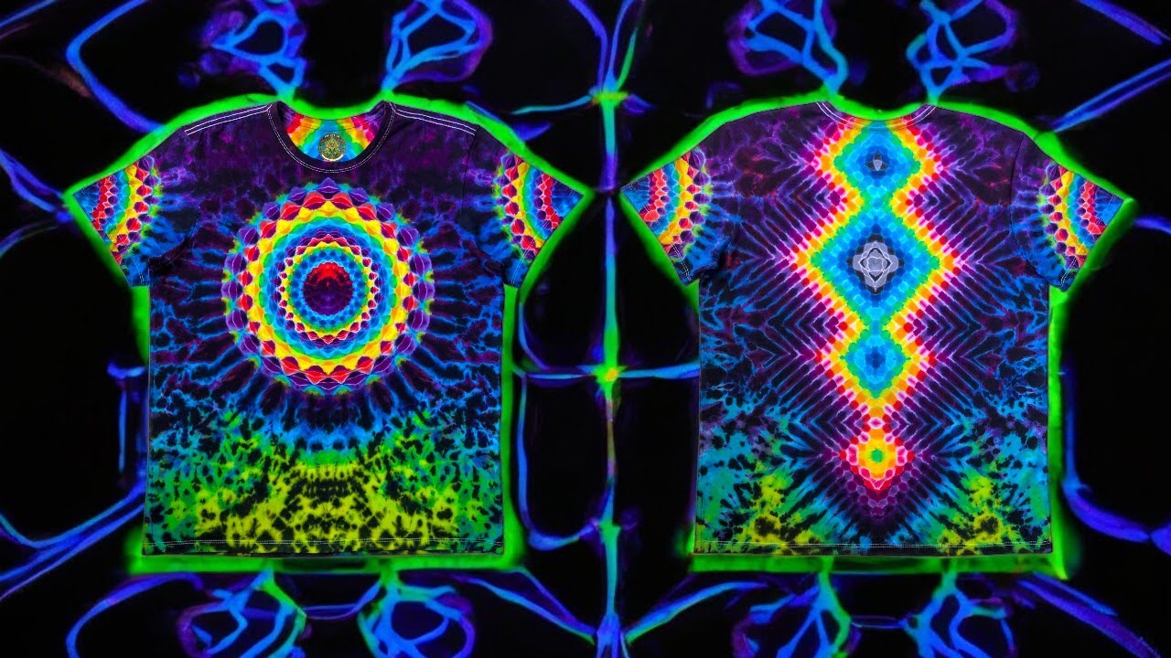 Art Process Behind This TieDye Mandala Shirt