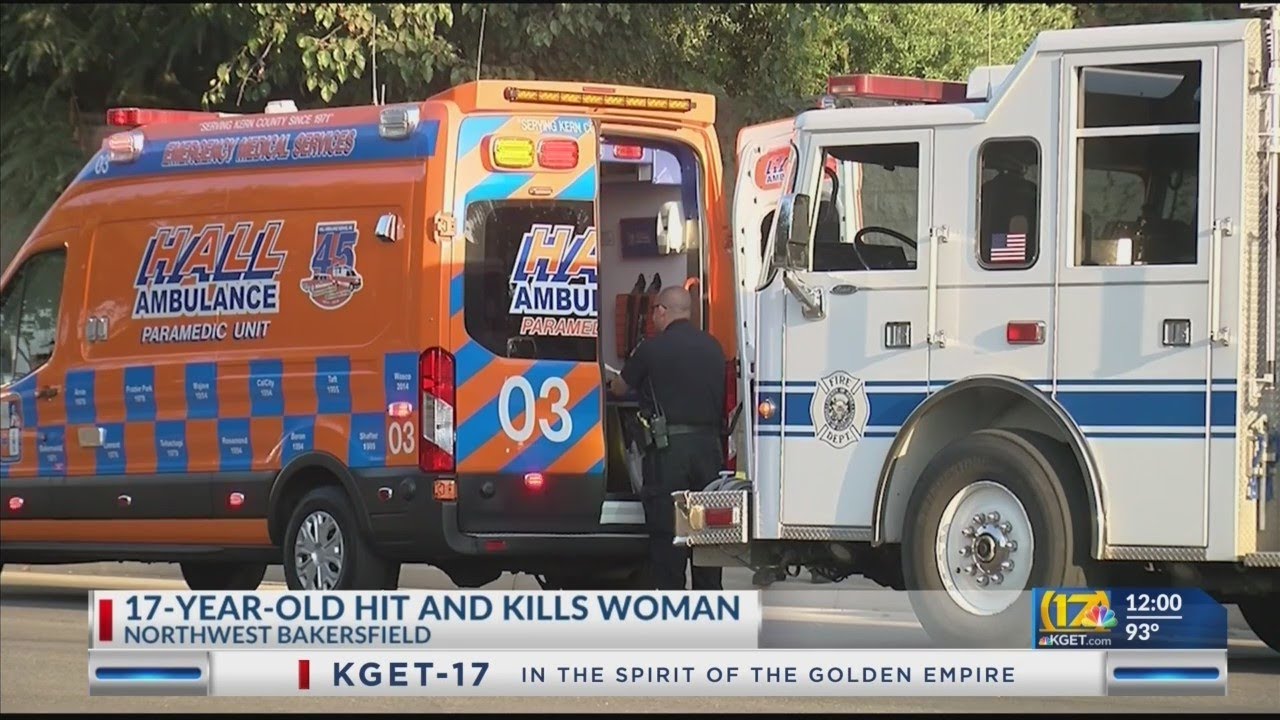 Woman struck and killed by vehicle in northwest Bakersfield - YouTube