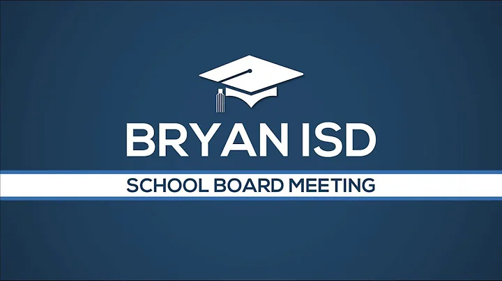 Bryan ISD School Board Meeting, April 17, 2023