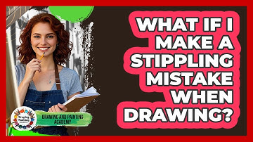 What If I Make A Stippling Mistake When Drawing? - Drawing and Painting Academy