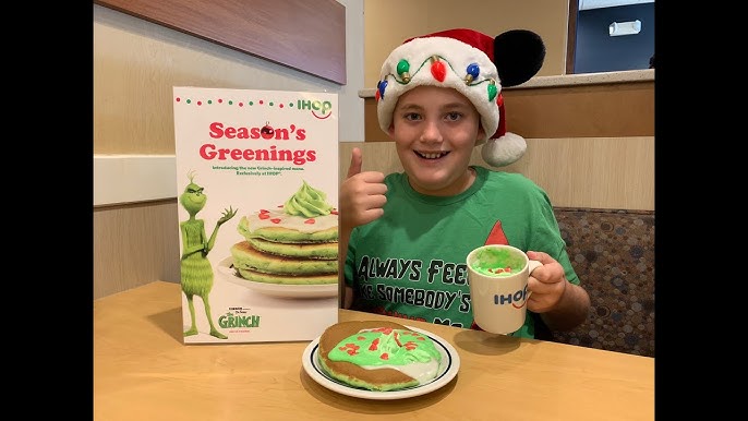 bioreconstruct on X: Most IHOP locations have Grinch Pancakes. Including  across the street from Universal's Endless Summer Resort.   / X