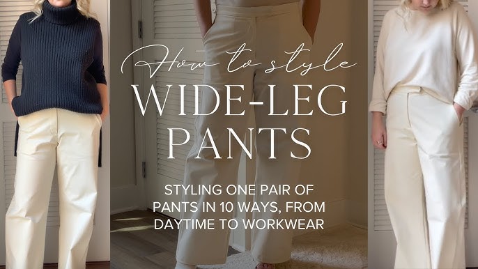 How to Style Wide Leg Linen Pants @ziliottodesign 