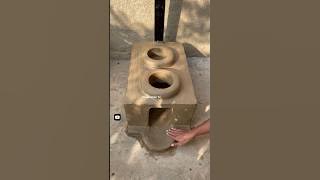 Chulha banane ka tarika how to make chulha at home smokeless chulha #chulha #mittikachulha #oven