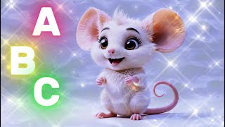 The Cutest ABCs You’ll Ever See! 🐭✨ #ABCSong #LearnTheABC #KidsSingAlong #alphabetforkids