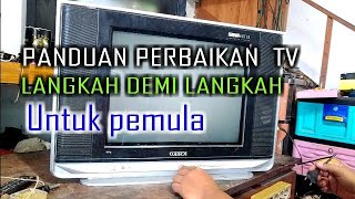 TV service guide. Totally dead.. step by step..