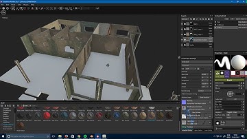 Creating a Scenery on Unreal Engine - Abandoned House  #01 Speed Scene