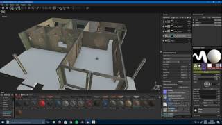 Creating a Scenery on Unreal Engine - Abandoned House  #01 Speed Scene