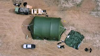 Texas National Guard Reinforces Border Territory in Shelby Park, Eagle Pass Shelby Park Eagle Pass Texas