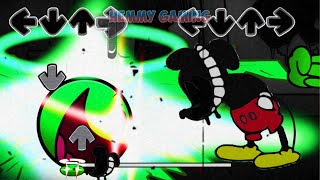 FNF NEW Geometry Dash 2.2 vs Mickey Mouse Sings Unknown Suffering | Wednesday's Infidelity FNF Mods