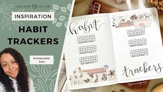 Aesthetic Functional Habit Tracker Layouts For Your Bullet Journal