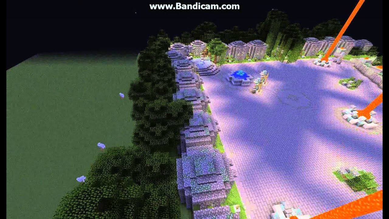Mapka LeagueofLegends (Summoner'Rift) Przerobiona na Minecraft :D - YouTube