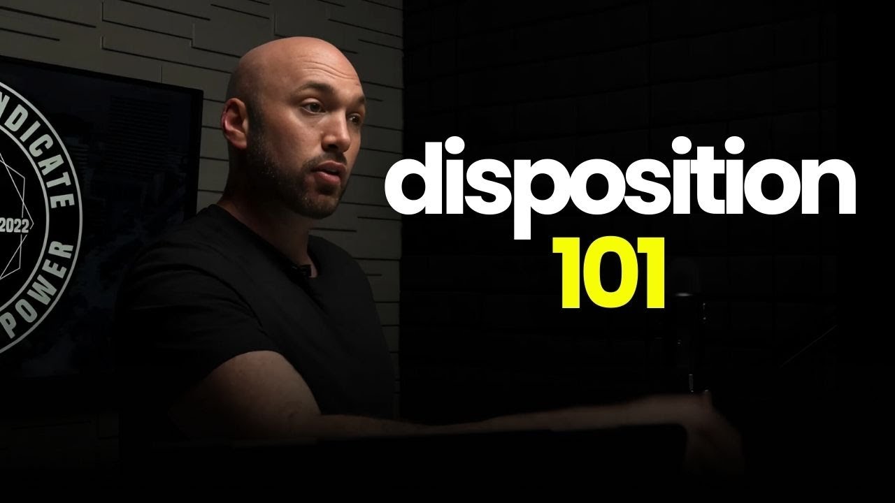 Real Estate Disposition Strategies for Wholesale Deals YouTube