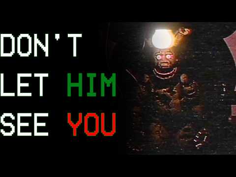 SPRINGTRAP STALKS HUS VICTIMS IN THIS FNAF VHS TAPE | The Attraction