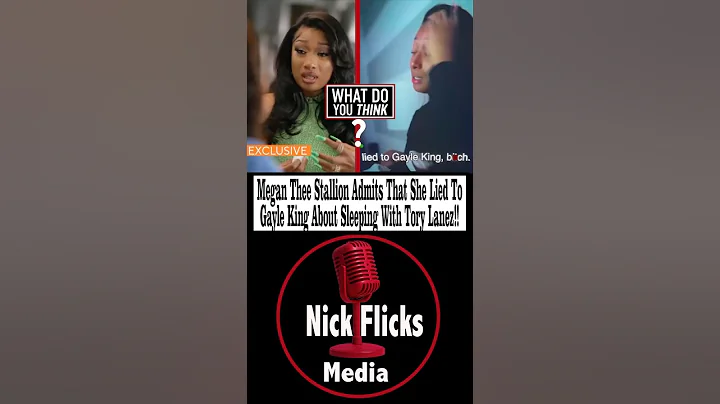 Megan Thee Stallion Admits That She Lied To Gayle King About Sleeping With Tory Lanez!#shorts