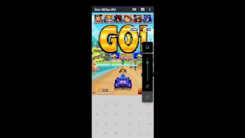 Sonic & Sega All-Stars Racing (JAVA) Gameplay