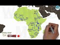 Rivers &amp; Lakes of Africa Continent | Africa Continent: Important Rivers and Lakes