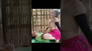 wildlife morning cute asian girl Bathesinthe river and cook Breakfast #outdoors #camping #lalsan