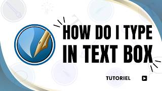How do i type in text box in scribus
