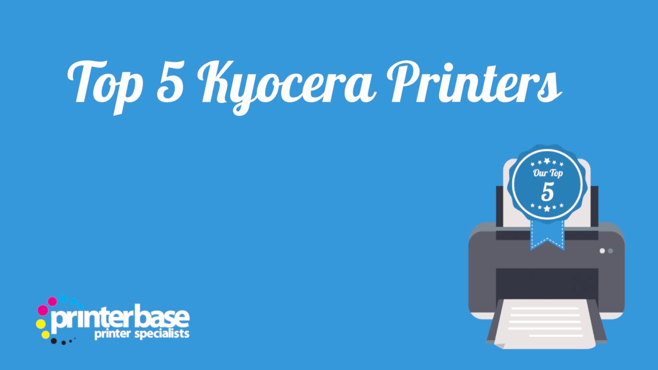 Top 5 Kyocera Printers YouTube