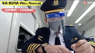 Bima Railway Service new Normal Gambircirebon  Train Condector 2020