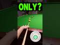 Snooker Practice Break One Pocket 1️⃣ GoPro Headcam POV