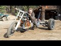 RX7 Powered Drift Trike Build! Off Road Suspension + Tube Frame